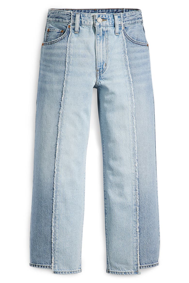 Levi's Recrafted Crop Baggy Wide Leg Dad Jeans (Women) | Nordstrom
