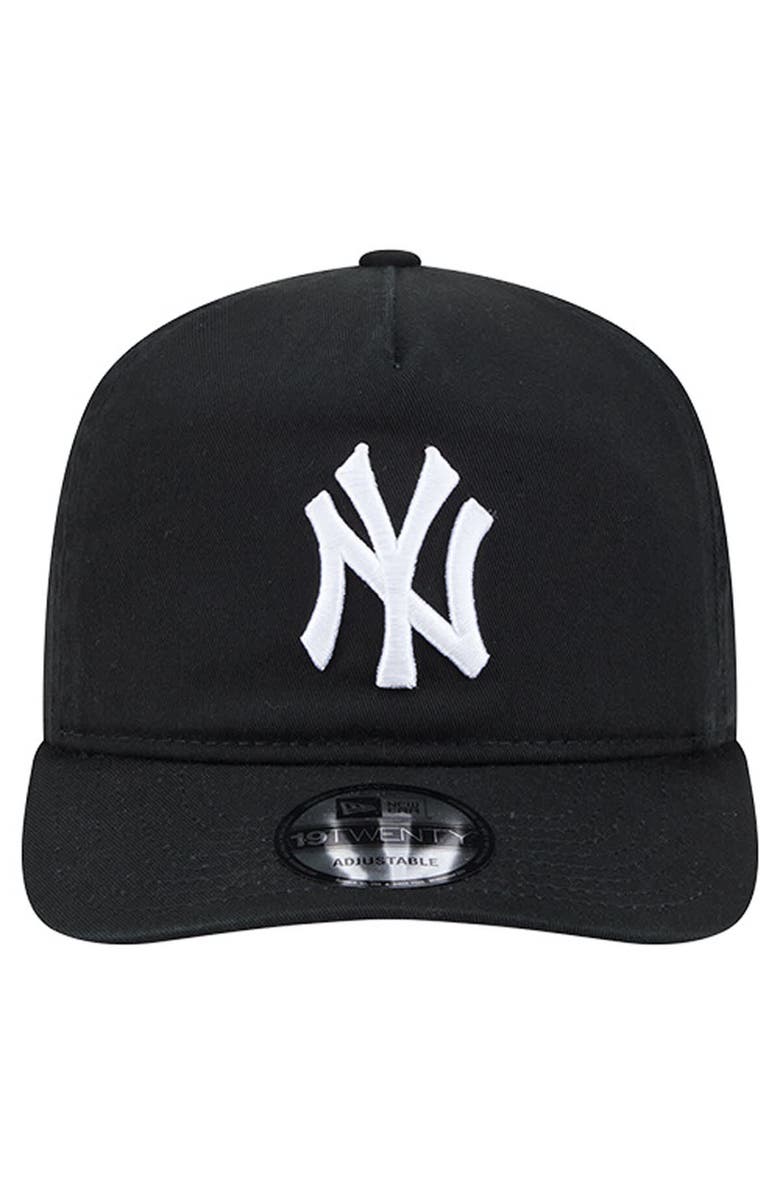New Era Men's New Era  Black/White New York Yankees 19TWENTY Adjustable Hat, Alternate, color, 