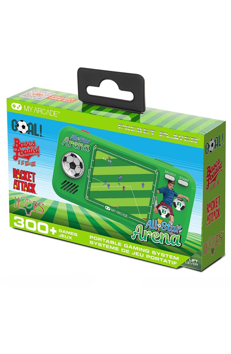 My Arcade Dgunl-4128 All-Star Arena Pocket Player, Main, color, Multicolor