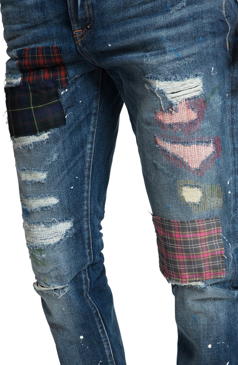 PRPS Le Sabre Slim Fit Jeans, Alternate, color,