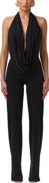 Naked Wardrobe Naked Halter Jumpsuit