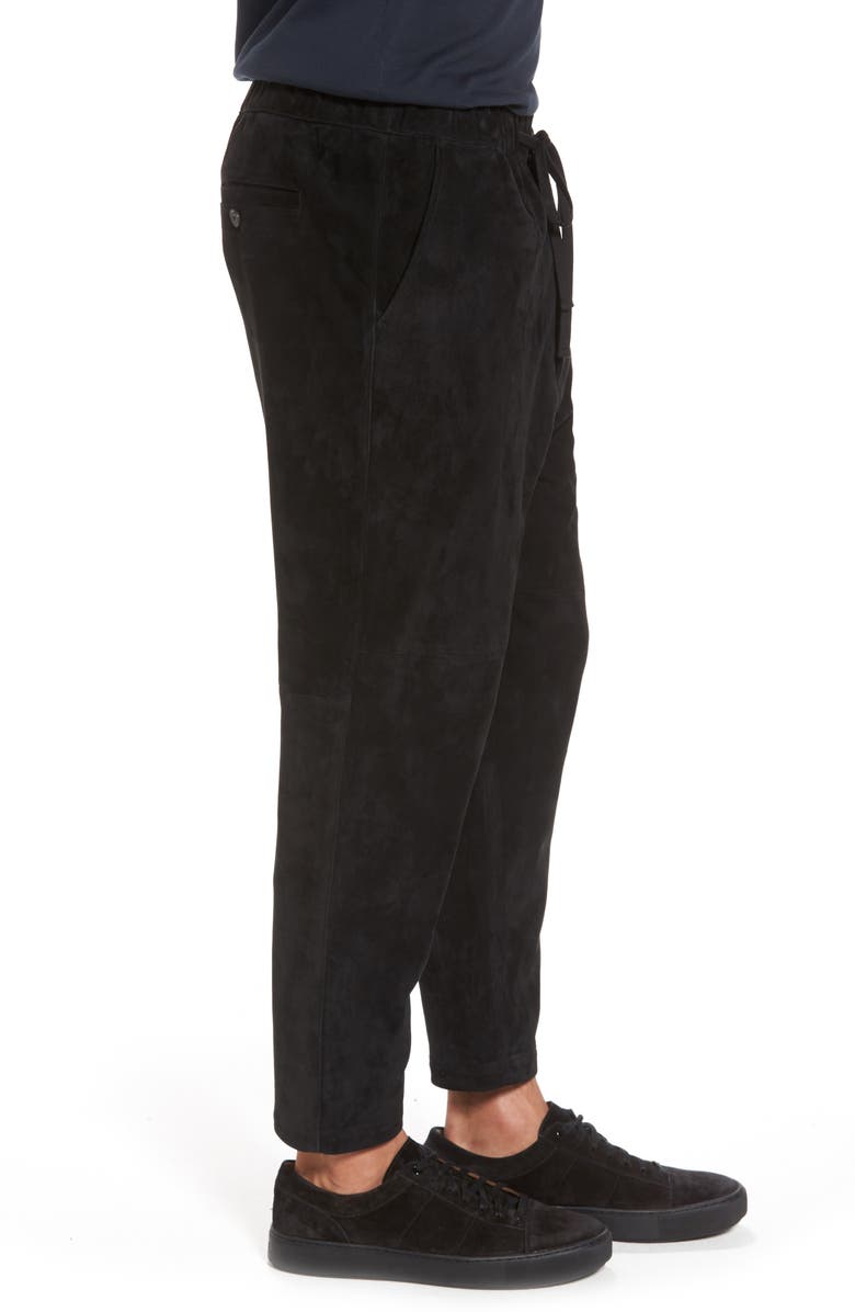 Vince Suede Jogger Pants, Alternate, color, 