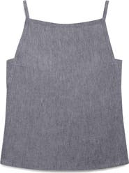 Theory Apron Front Linen Blend Twill Camisole