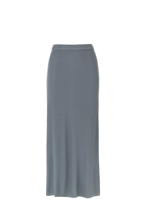 By Tess Collection Katie Skirt In Gray