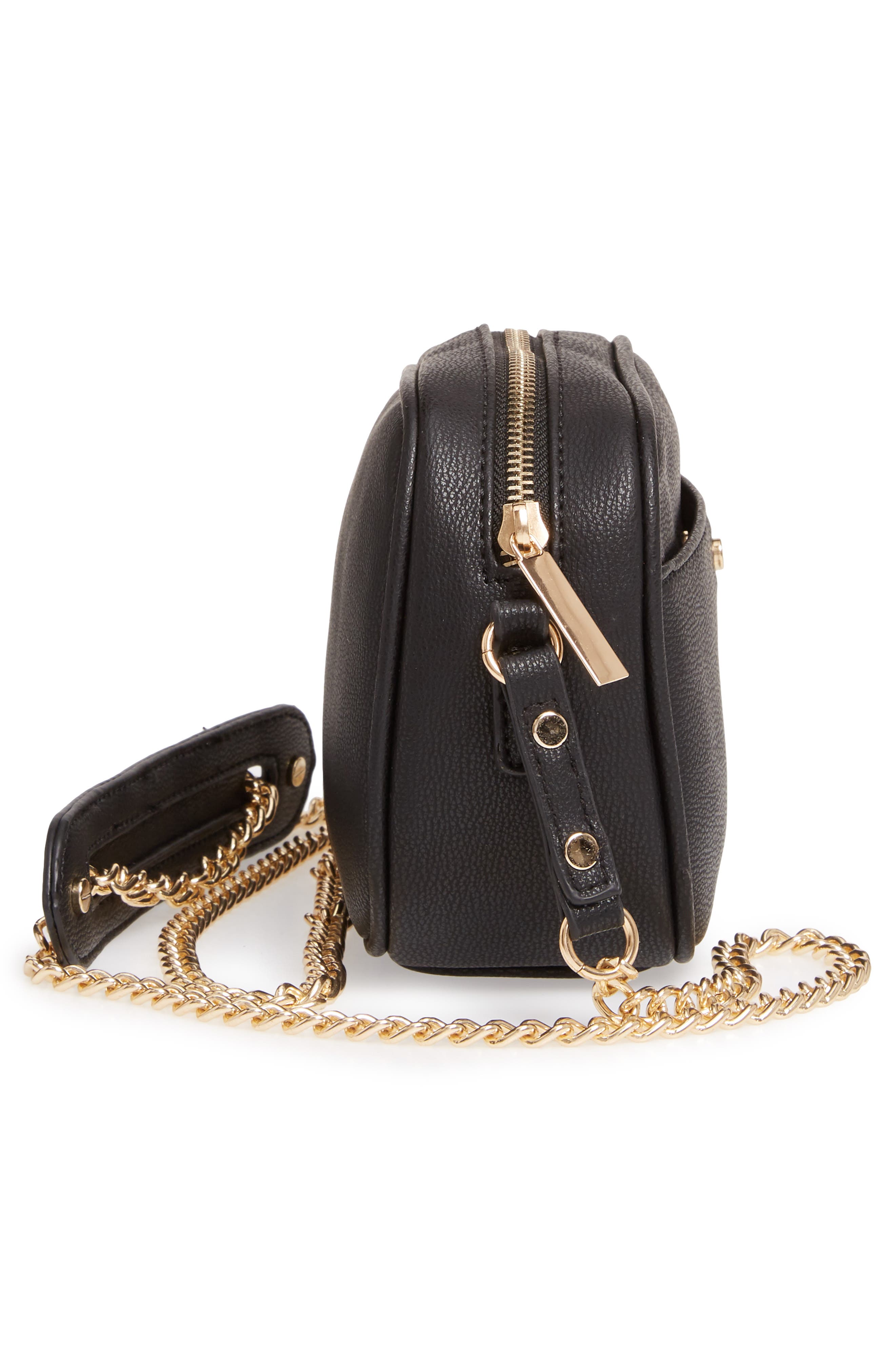 Mali + Lili Vegan Leather Camera Bag, Alternate, color, 