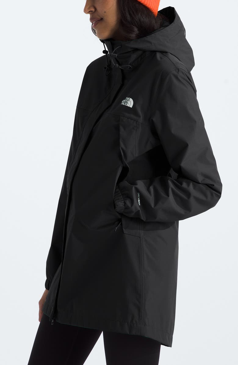 The North Face Antora Waterproof Hooded Parka, Alternate, color, 