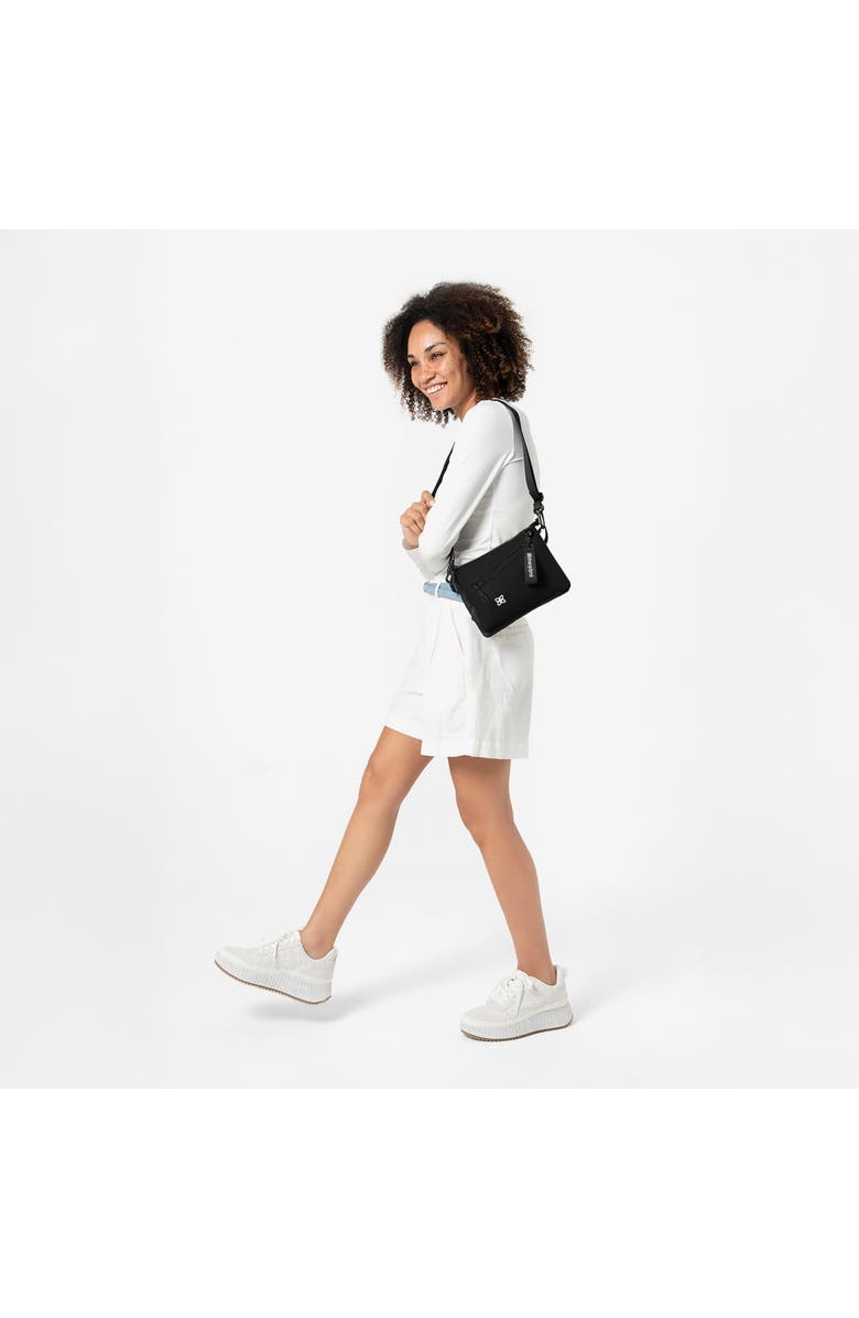 Sherpani Zoom Small Crossbody Purse, Alternate, color, Raven
