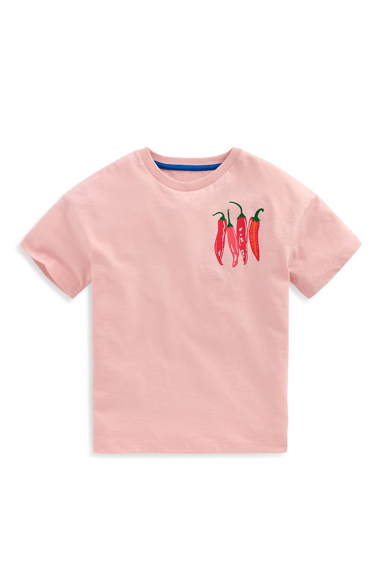 Kids' Chili Graphic Cotton T-Shirt, Main, color, VINTAGE PINK CHILLIS