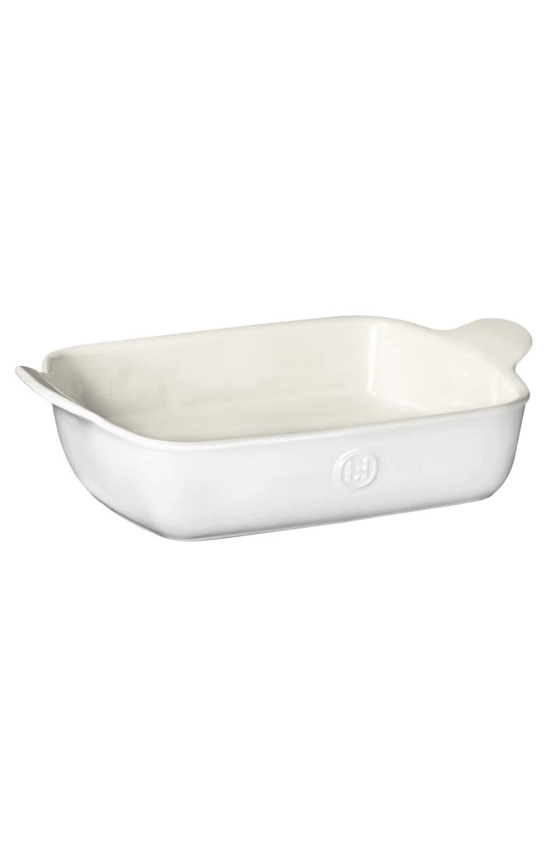 Emile Henry HR Modern Classics Individual Rectangular Baker, 8" x 5.5", Main, color, Sugar