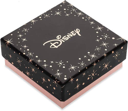 Disney Beauty And The Beast Belle Rose Necklace, 18" In Gold