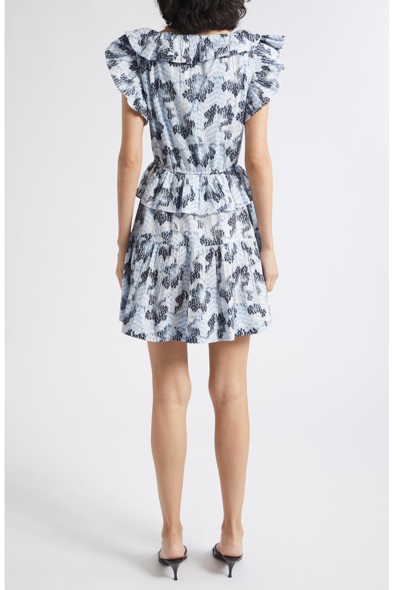 Celie Abstract Print Minidress, Alternate, color, CIEL