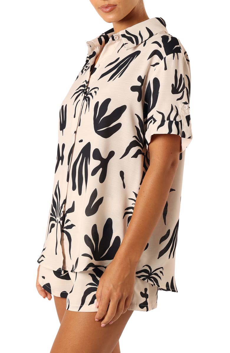 Petal & Pup Sawyer Short Sleeve Button-Up Shirt, Alternate, color, 