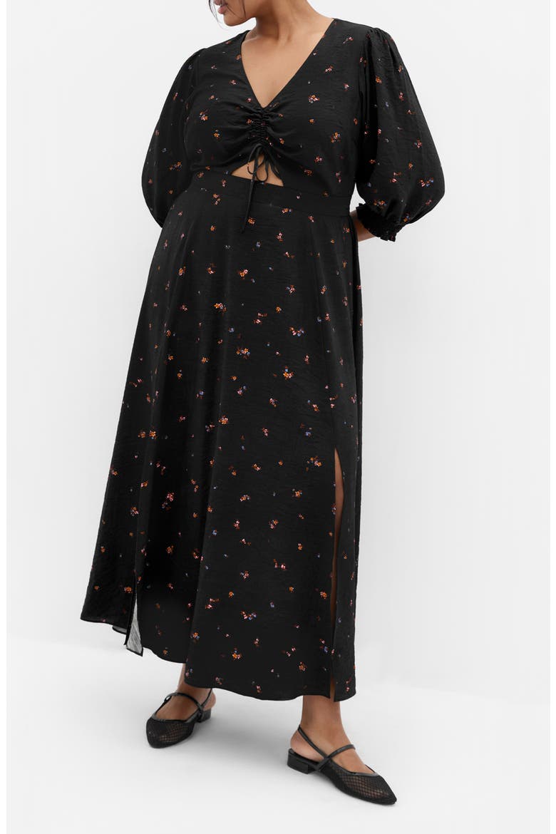 Jolene Floral Maxi Dress, Main, color, BABY DITSY