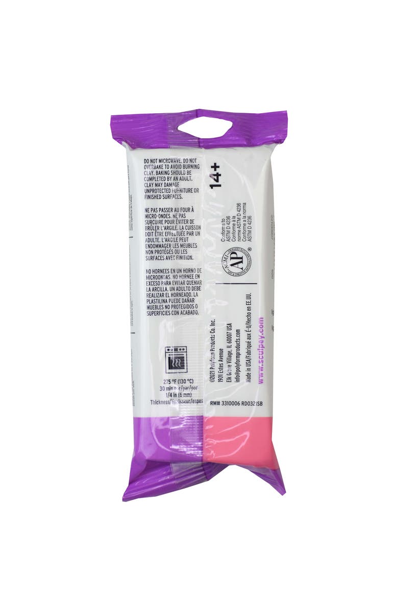 Souffle Polymer Oven Bake Clay, Alternate, color, Multicolored