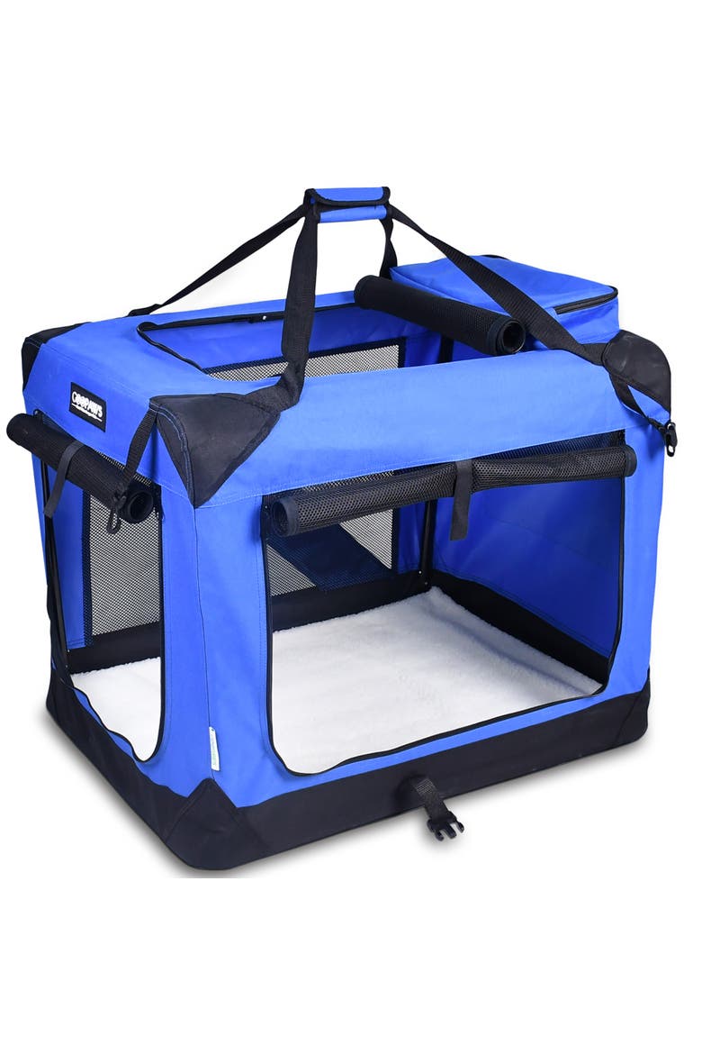 Soft Pet Crate 30", Main, color, Multicolored