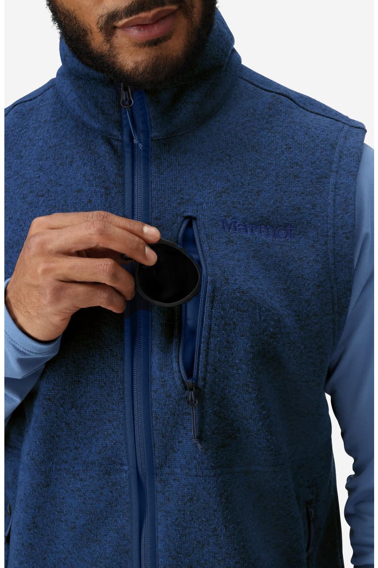 Drop Line Vest, Alternate, color, ARCTIC NAVY HEATHER