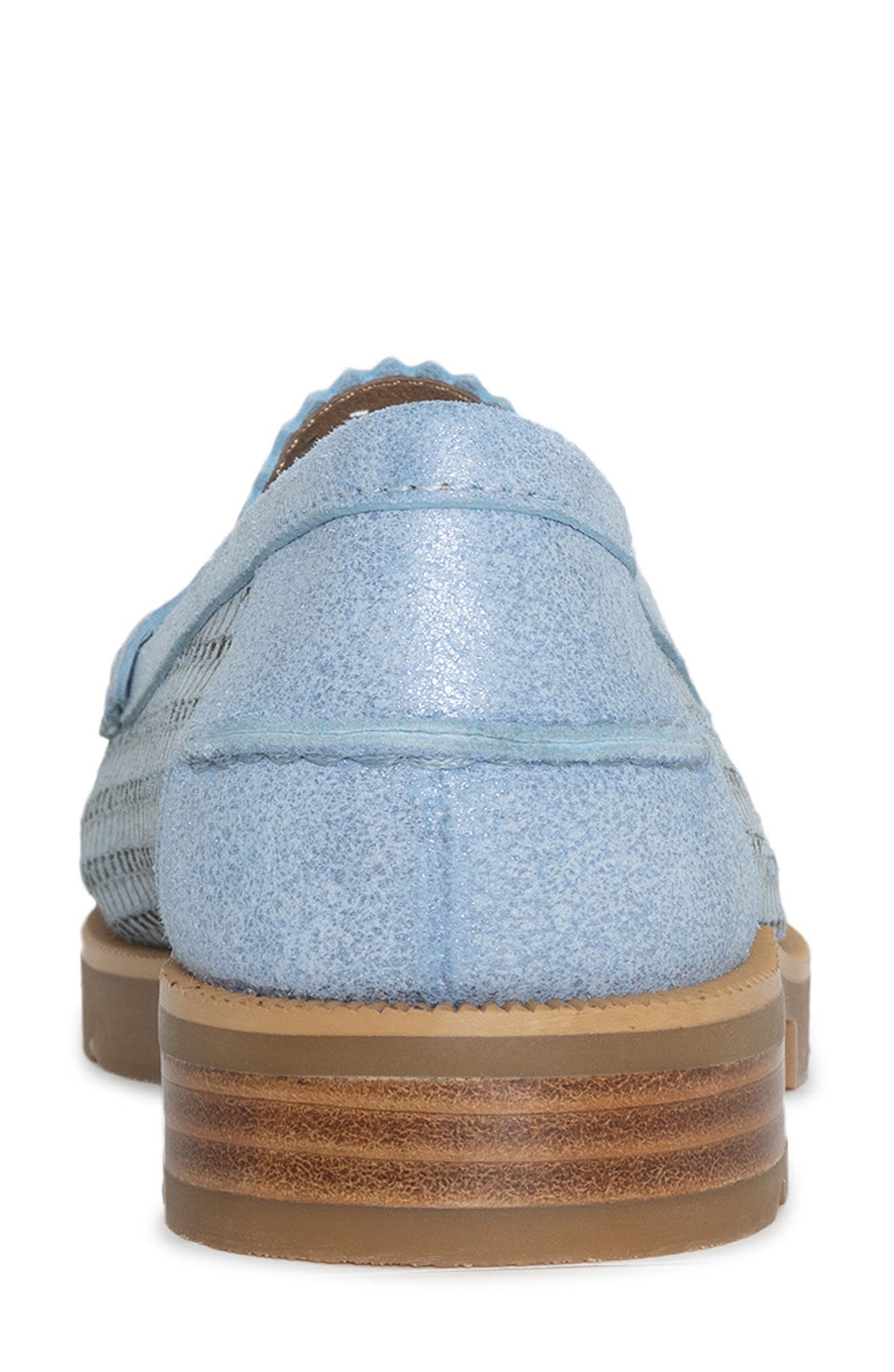 Donald Pliner Tassel Loafer, Alternate, color, Denim