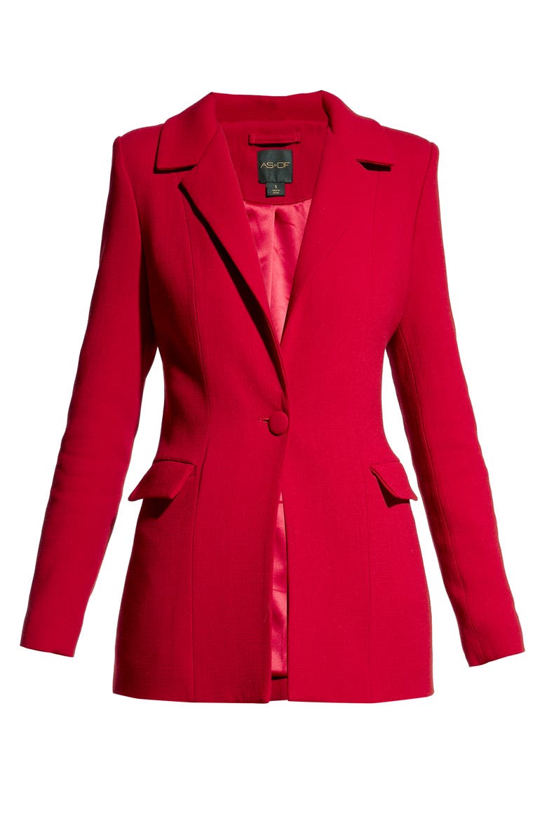 Billie Blazer, Alternate, color, Coco Red