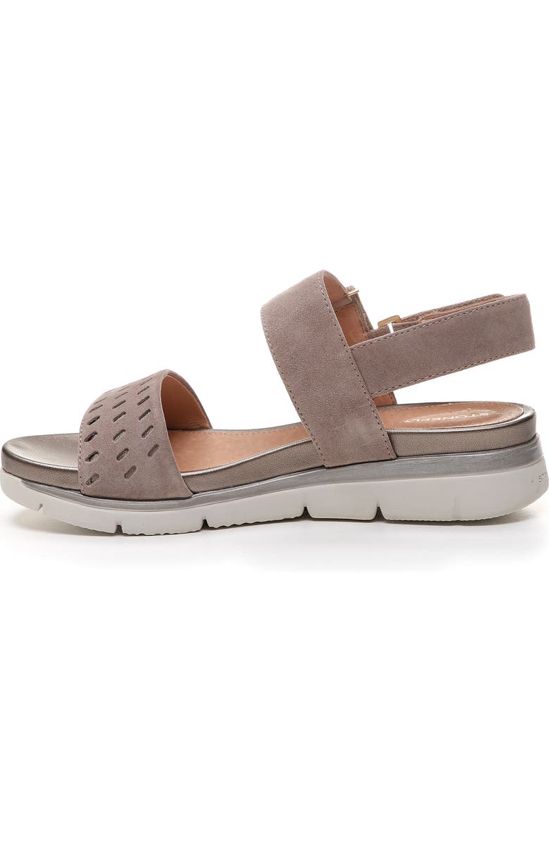 Stonefly Elody Velour Sandal, Alternate, color,