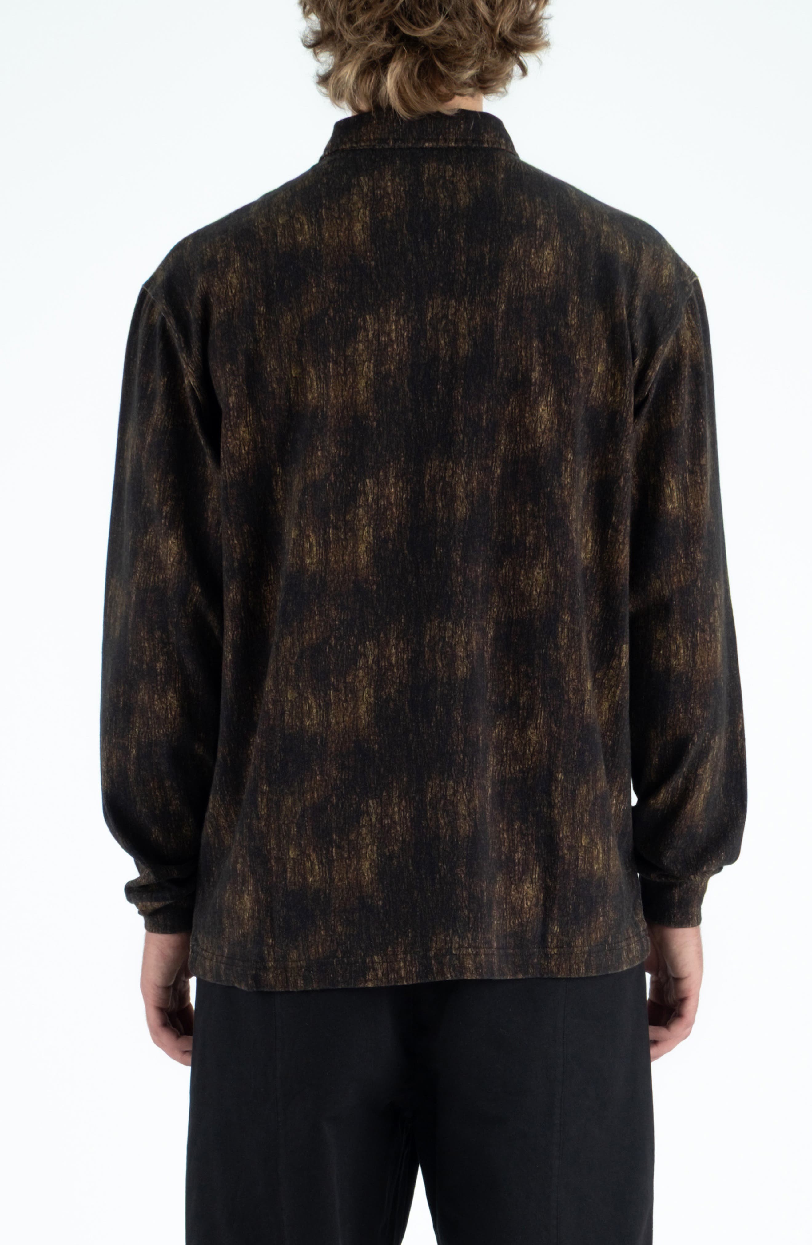 Tactics Camp Long Sleeve Quarter Zip Polo - image 2