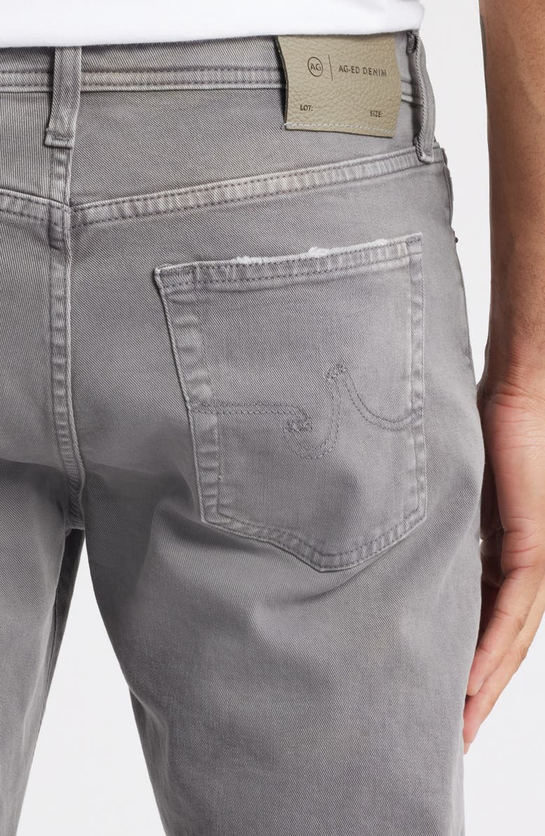 AG Everett Slim Straight Leg Jeans, Alternate, color, 7 Years Sulfur Storm Grey
