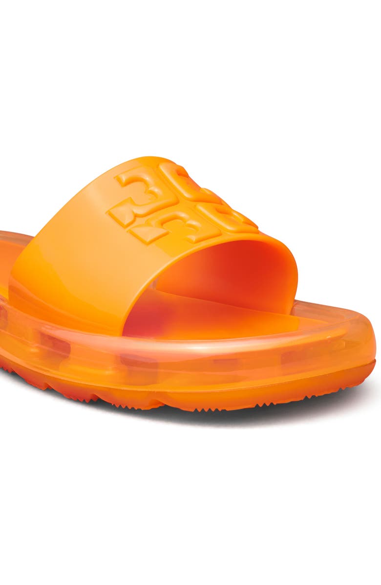 Tory Burch Bubble Jelly Slide Sandal, Alternate, color, Bumblebee
