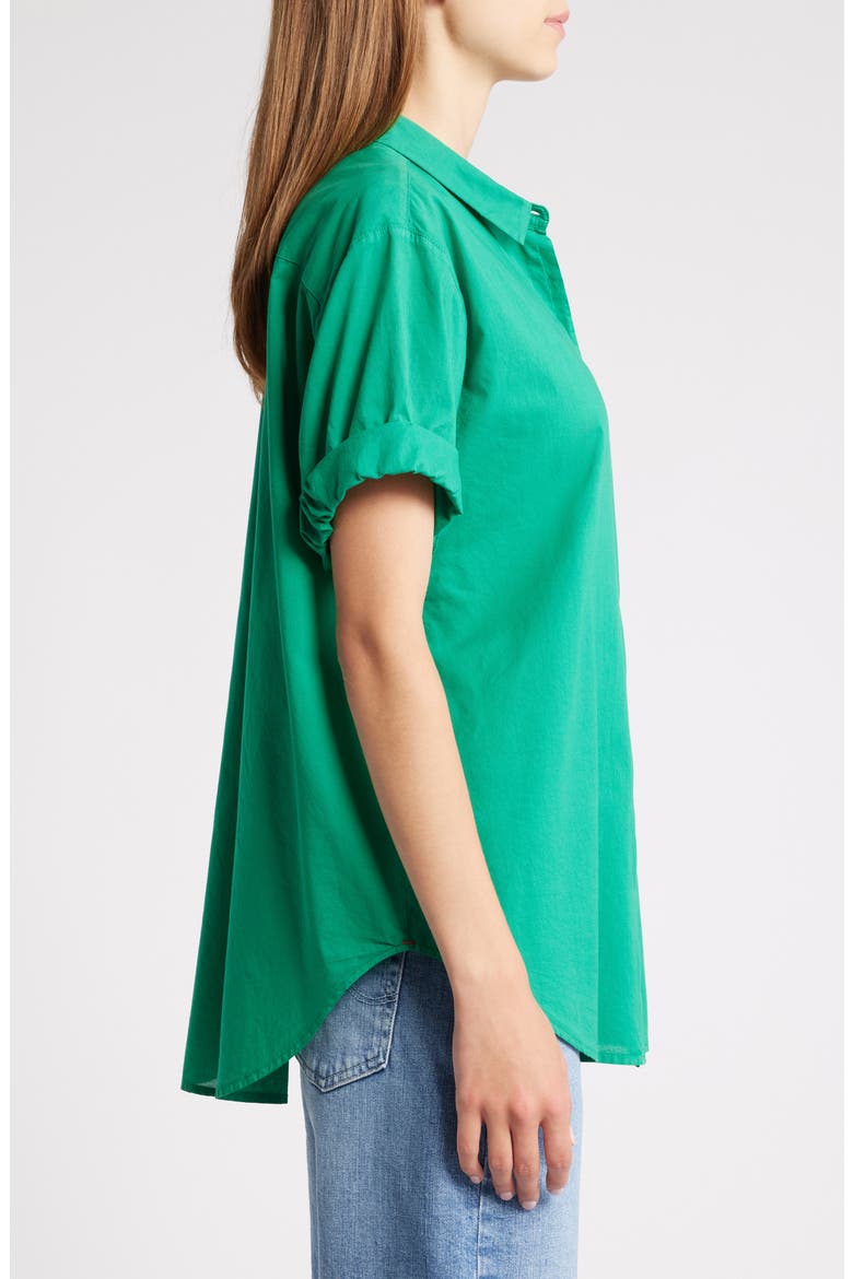 Channing Cotton Shirt, Alternate, color, SEA GREEN