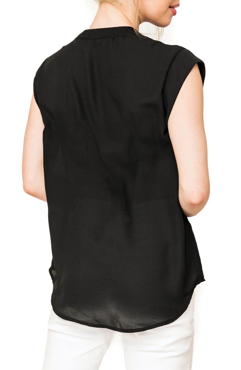 GIBSONLOOK Cap Sleeve Blouse, Alternate, color, 