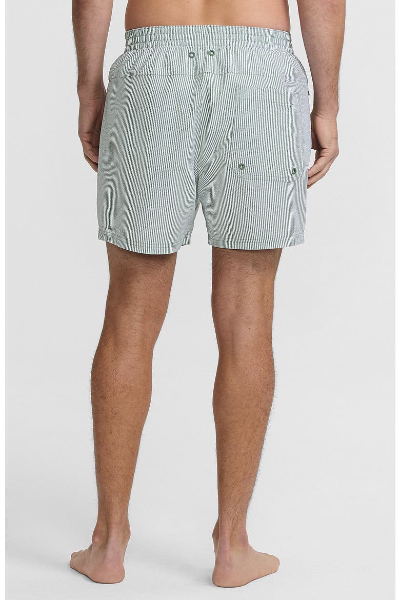 7 Inch Volley Hydroliner Swim Trunks, Alternate, color, Rich Olive Stipple Palm
