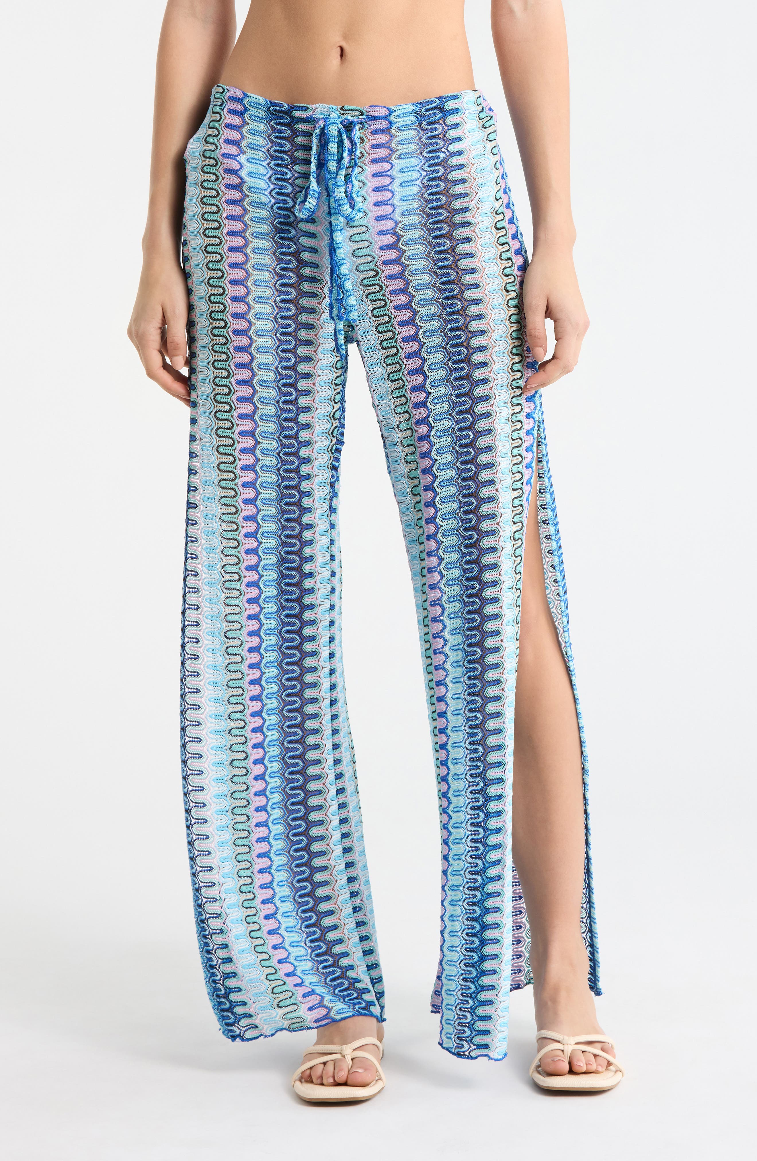 Tivoli Metallic Cover-Up Pants