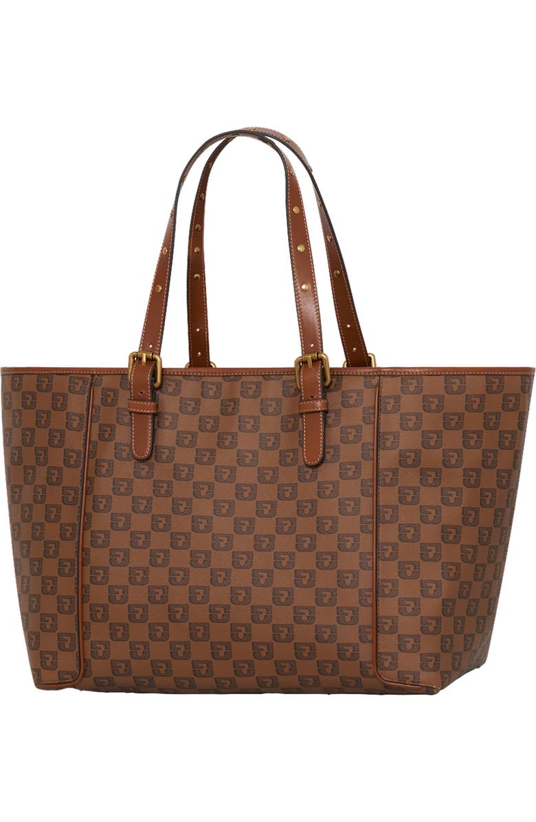 GERARD DAREL Heritage Monogram Tote Bag, Alternate, color, Camel