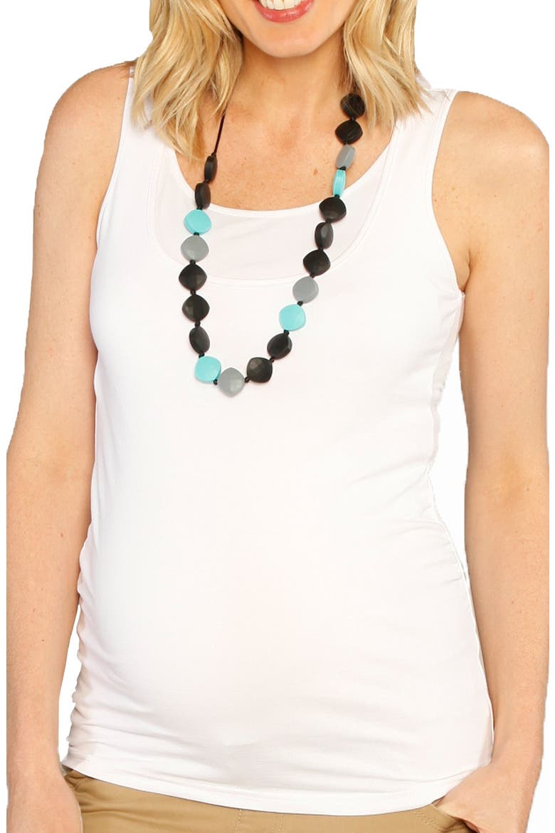 Essential 3-Piece Maternity/Nursing Set, Alternate, color, BLACK