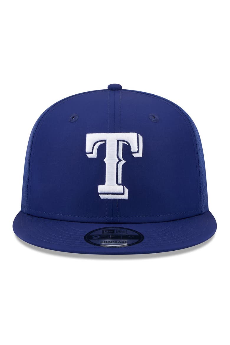 Men's New Era Royal Texas Rangers 2026 Batting Practice 9FIFTY Snapback Hat, Alternate, color, Royal