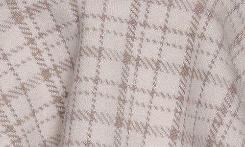 Iris & Ivy Kids' Plaid Tiered Dress & Jacket Set In Brown