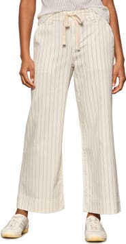 Sanctuary Lily Stripe Ankle Crop Pants