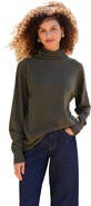 Celtic & Co. Geelong Wool Slouch Turtleneck Sweater