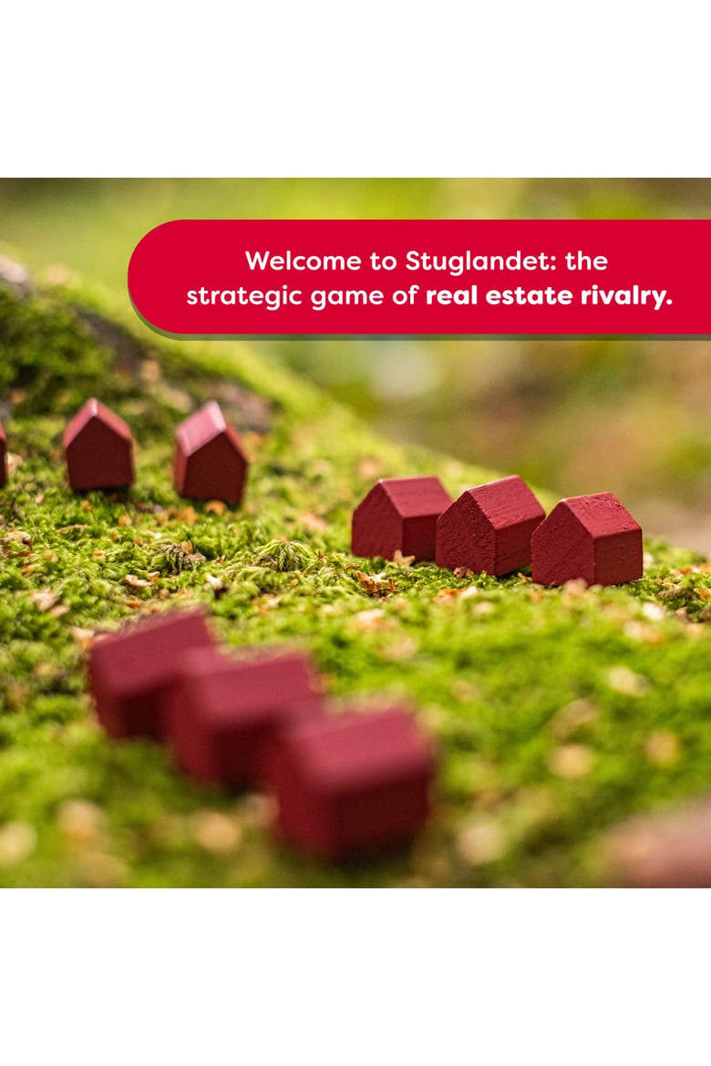 Stuglandet Cabin Toss Board Game, Alternate, color, Red Multi