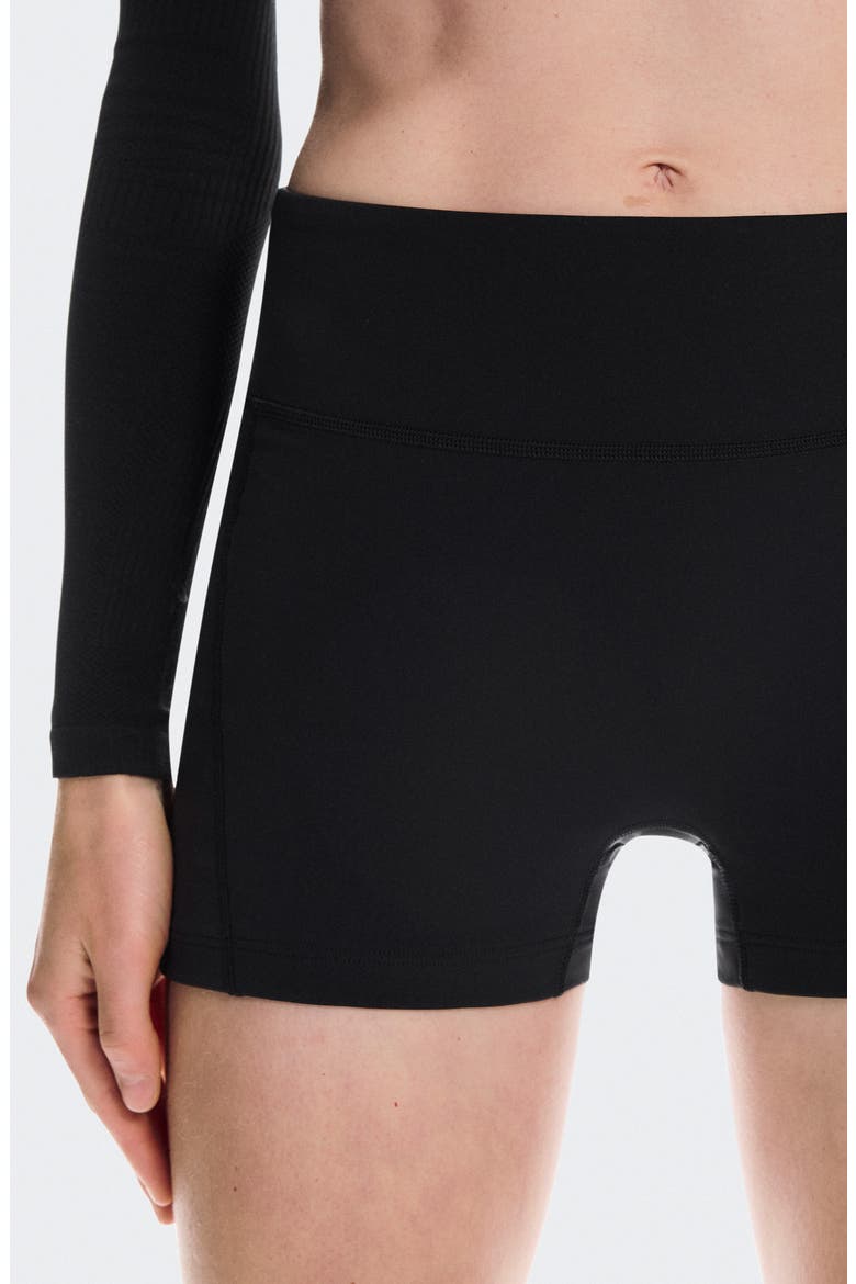 Performance Bike Shorts with Pockets, Alternate, color, BLACK