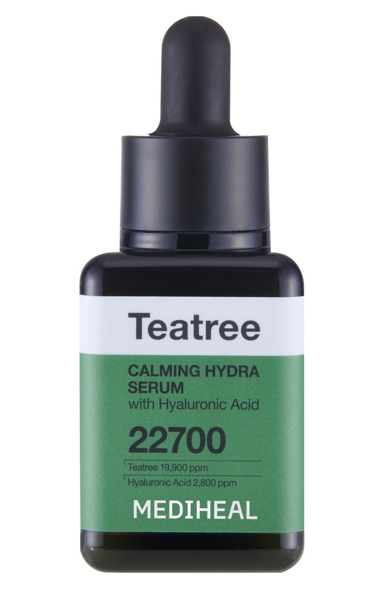 MEDIHEAL Teatree Calming Hydra Serum, Main, color, Dark Green