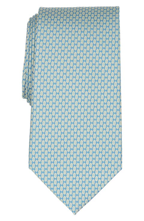 Geo Neat Silk Blend Tie