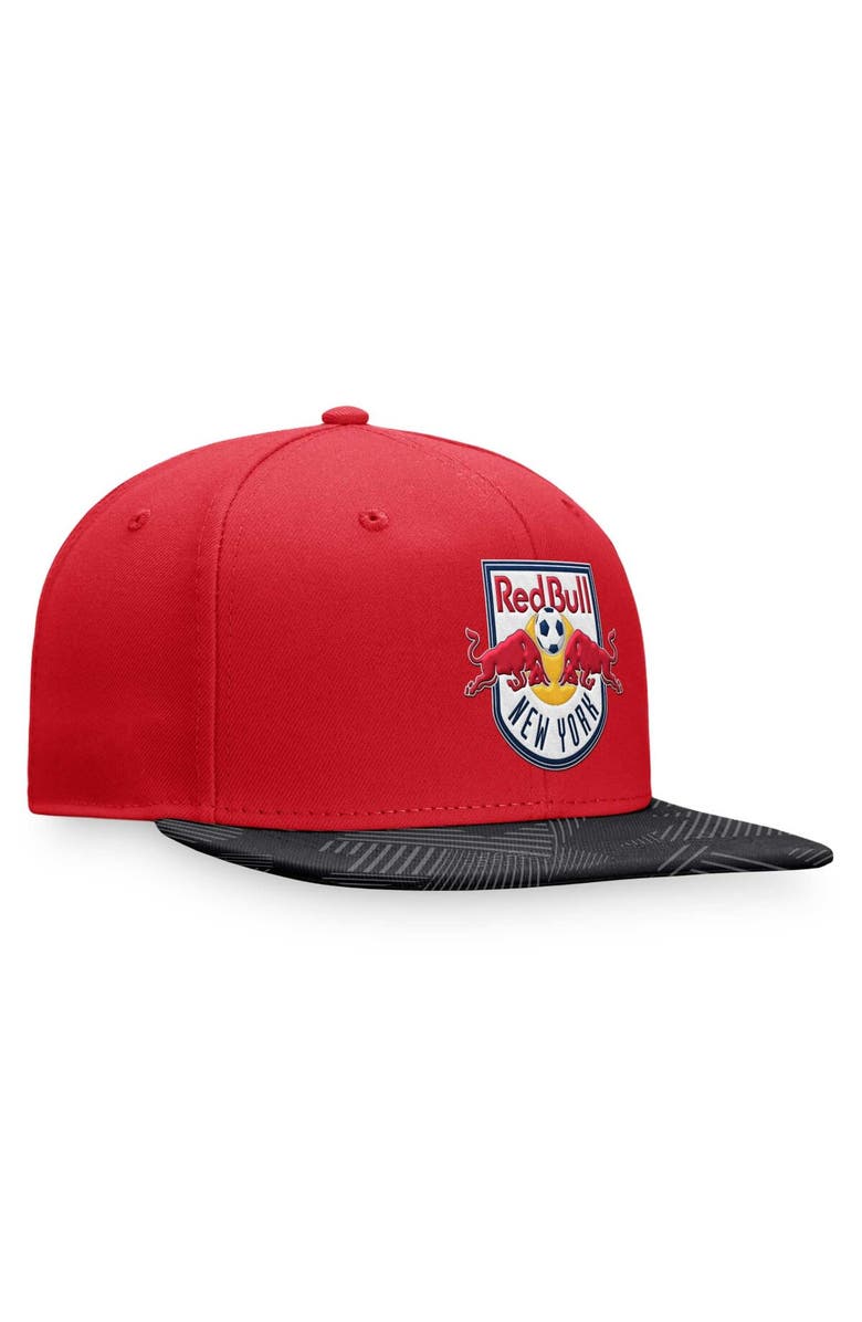 FANATICS Men's Fanatics Branded Red New York Red Bulls Iconic Defender Snapback Hat, Alternate, color, 