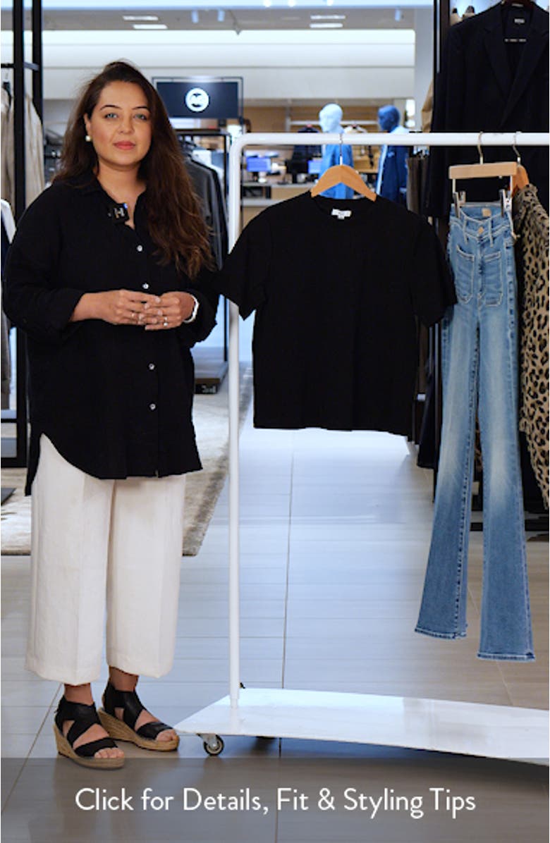 Cotton Crewneck T-Shirt, sales video thumbnail