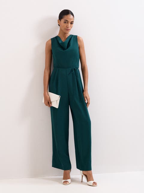 Monique Cowl Neck Wide Leg Jumpsuit