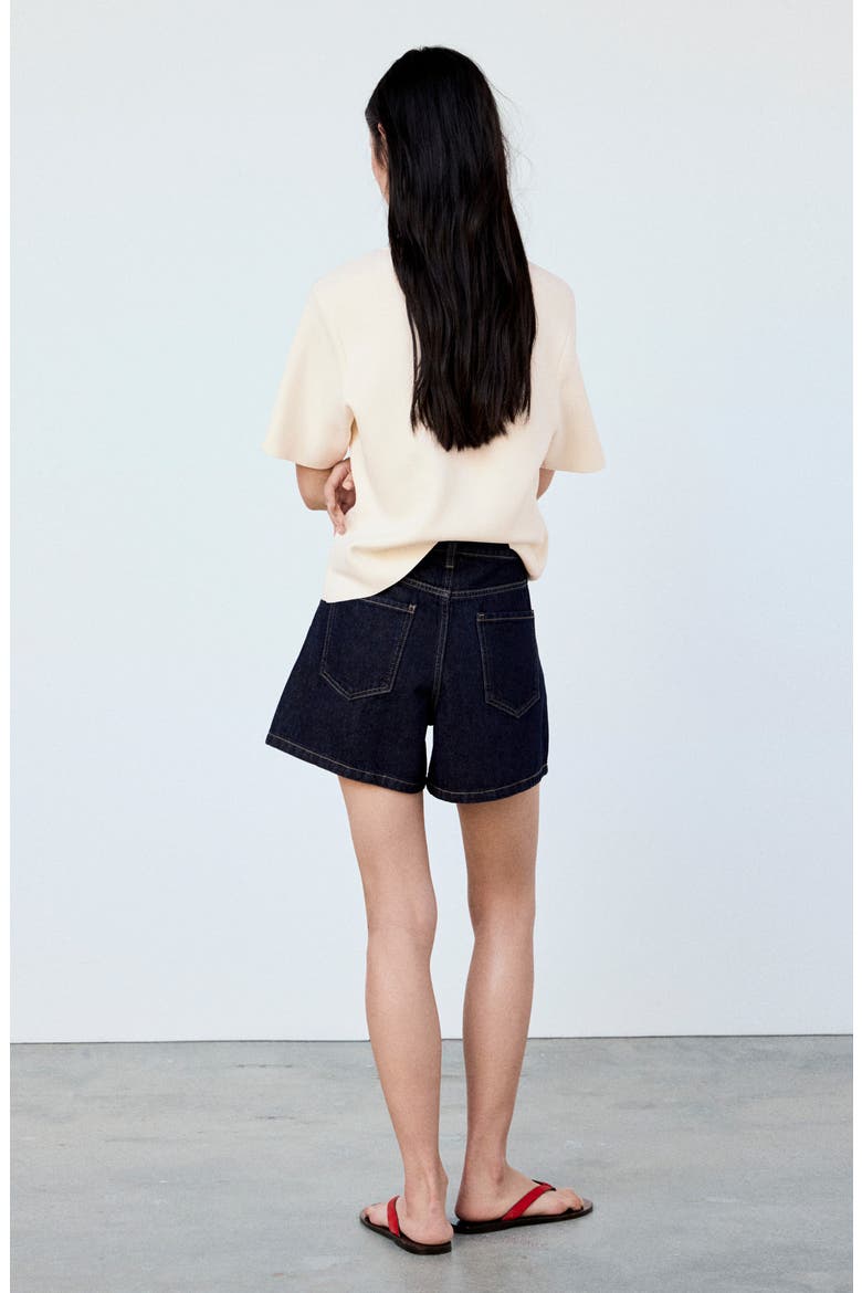 Short Sleeve Fine Knit Sweater, Alternate, color, ECRU