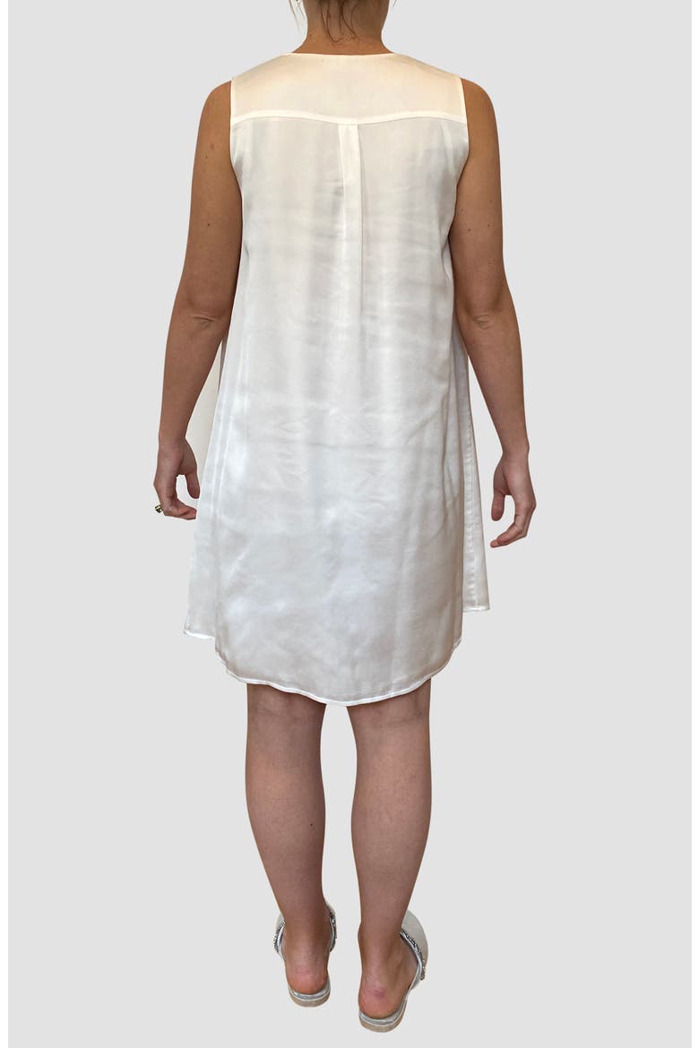 Cecilia Maternity/Nursing Dress, Alternate, color, SATIN WHITE