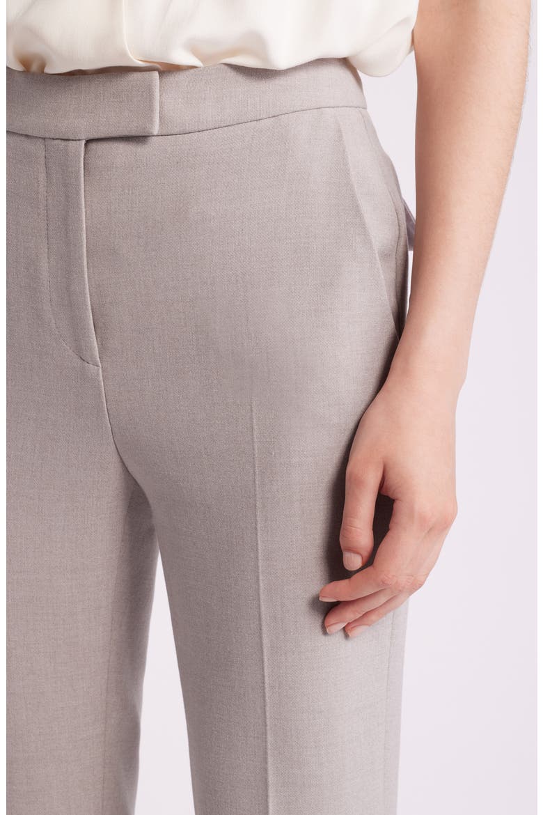 Tubeka Side Slit Straight Leg Pants, Alternate, color, WOLF GREY MELANGE