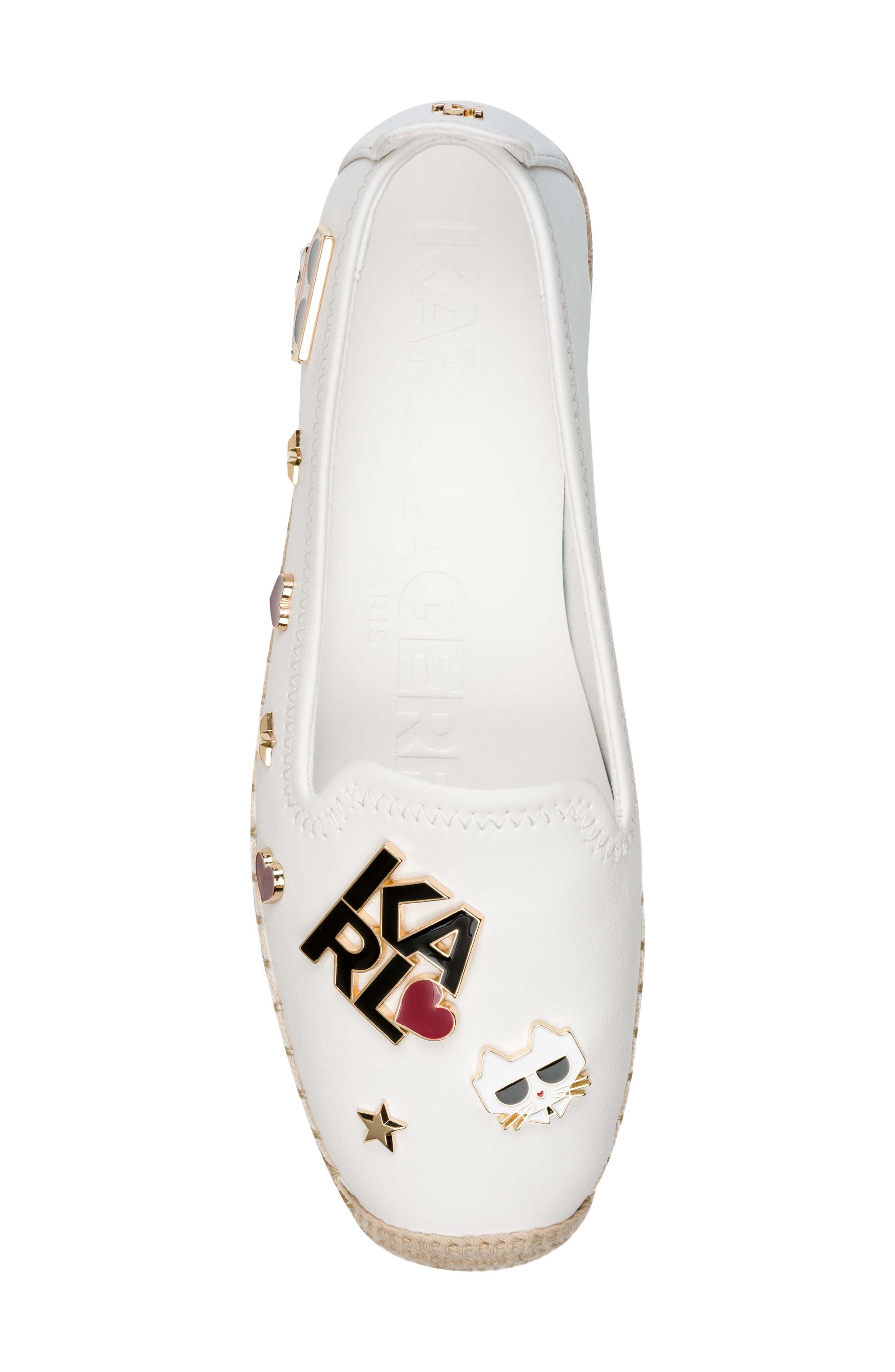 Malvie Espadrille Flat, Alternate, color, BRIGHT WHITE