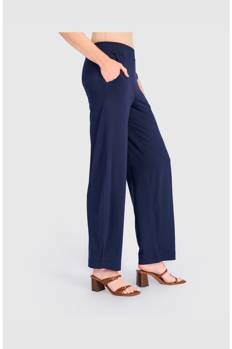 Essential Flow Pants, Alternate, color, Navy