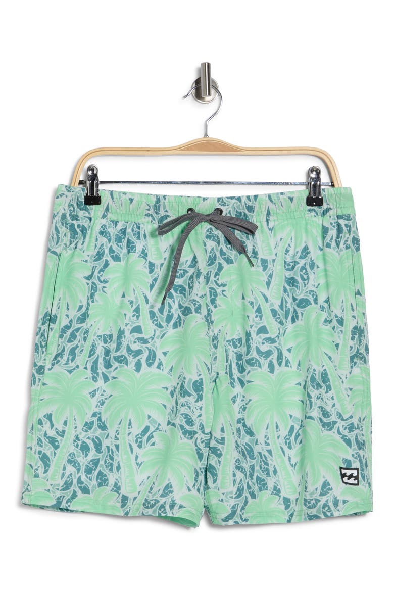 Radical Volley Swim Trunks, Alternate, color, SUMMER GREEN