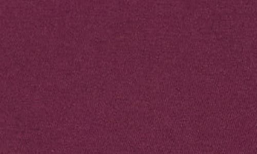 Scotch & Soda Long Sleeve Mock Neck Top In Purple